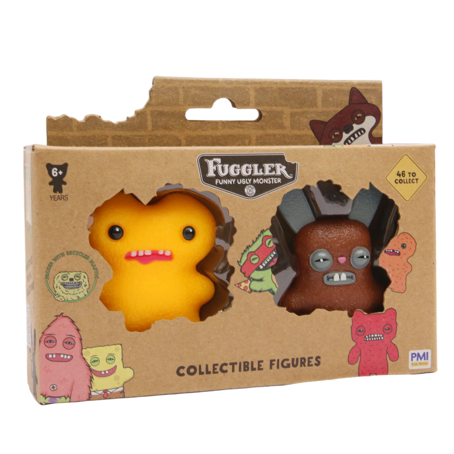 Figurka PMI Kids World Fuggler Funny Ugly Monster S2 - 2 Pack
