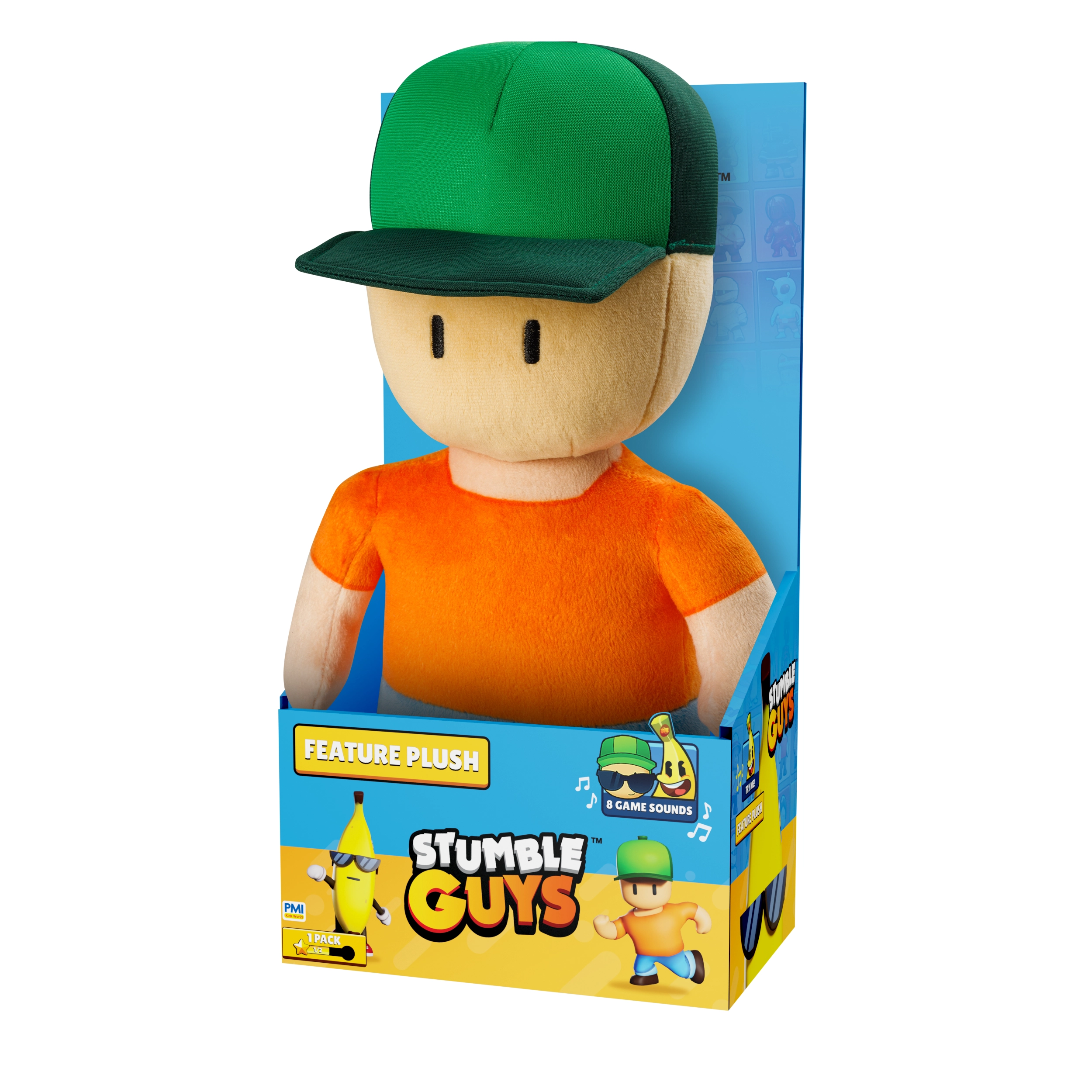 Pluszak PMI Kids World Stumble Guys Feature Plush 25cm - Mr. Stumble