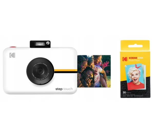 Kodak Step Touch Biały + Zink 20