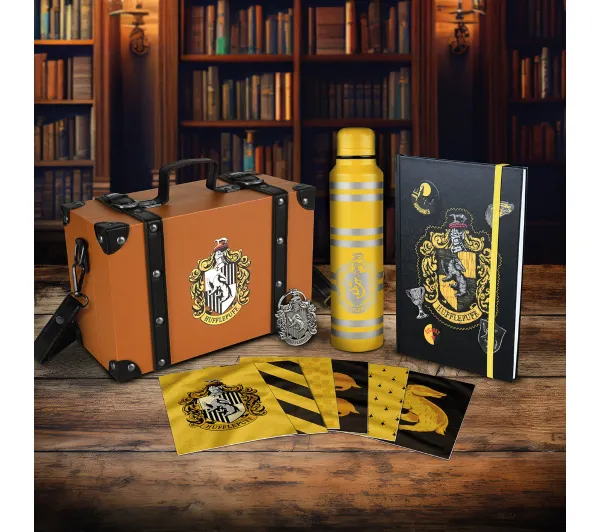 Pyramid Harry Potter Colourful Crest Hufflepuff Premium Gift Set