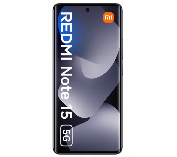 Xiaomi REDMI Note 15 5G 6/128GB Funkcje AI 6,77" 120Hz 108Mpix Czarny - Kup na Raty - RRSO 0%