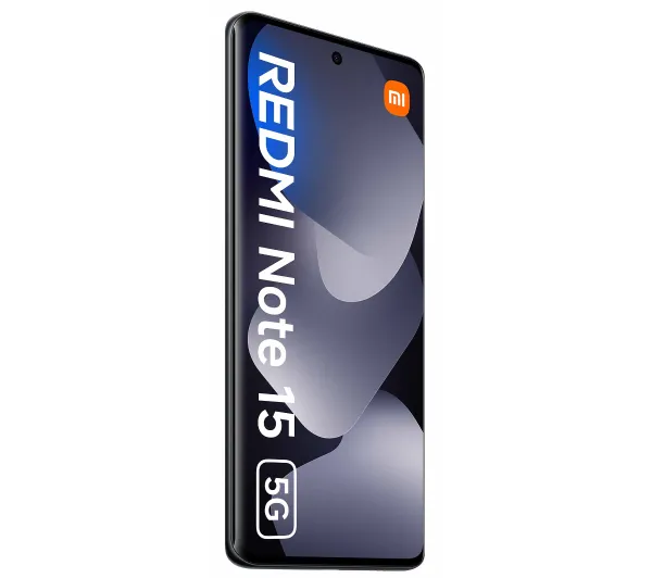 Xiaomi REDMI Note 15 5G 6/128GB Funkcje AI 6,77" 120Hz 108Mpix Czarny - Kup na Raty - RRSO 0%