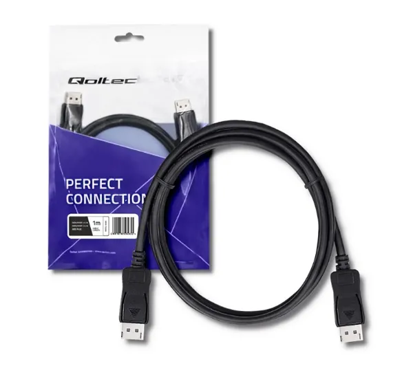 Qoltec V1.4 50585 1m Czarny