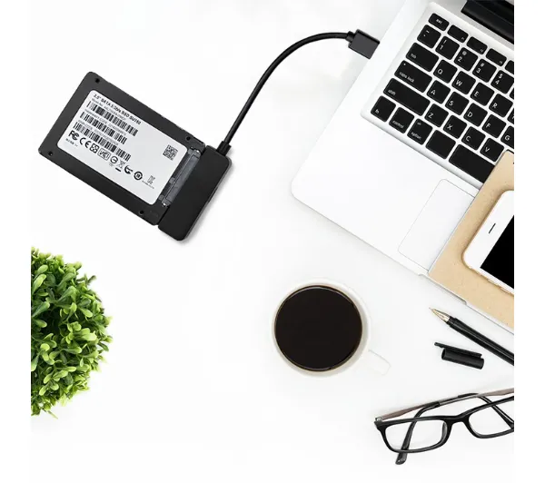 Qoltec 52268 SATA Przejściówka na dysk SSD HDD 2.5" USB 3.0