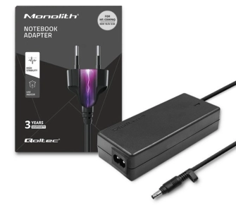 Zasilacz do laptopa Qoltec AD41P 65W do HP