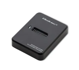 Qoltec 50313 do Dysków SSD M.2 SATA/PCIe NGFF/NVMe USB 3.1 Czarny