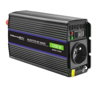 Qoltec Monolith 12/230V 600/1200W Czarny