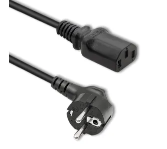Kabel zasilający Qoltec 50368 1,5m Czarny