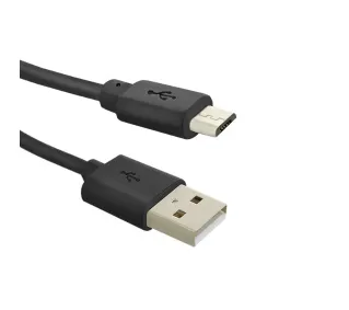 Qoltec 50497 USB-A do microUSB 0,25m Czarny