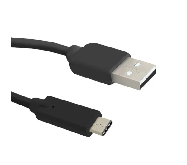 Qoltec 50484 USB-A do USB-C 1,8m Czarny