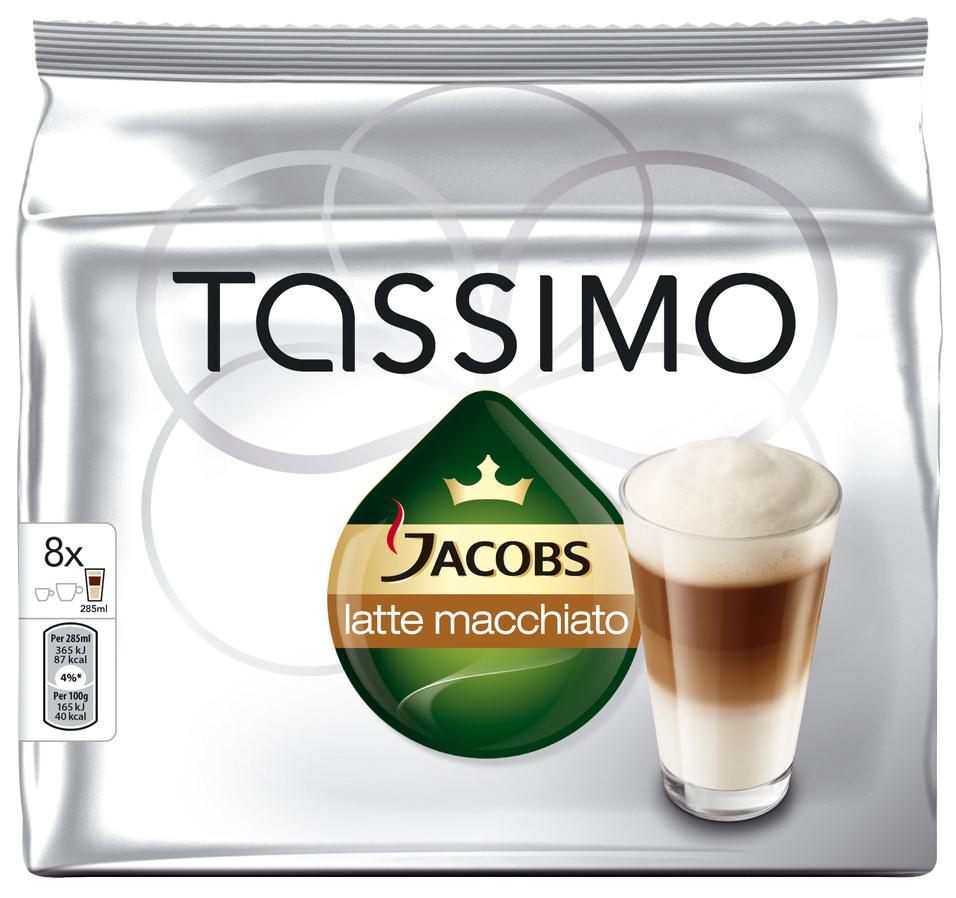 Kapsułki Tassimo Jacobs Latte Macchiato 475,2g