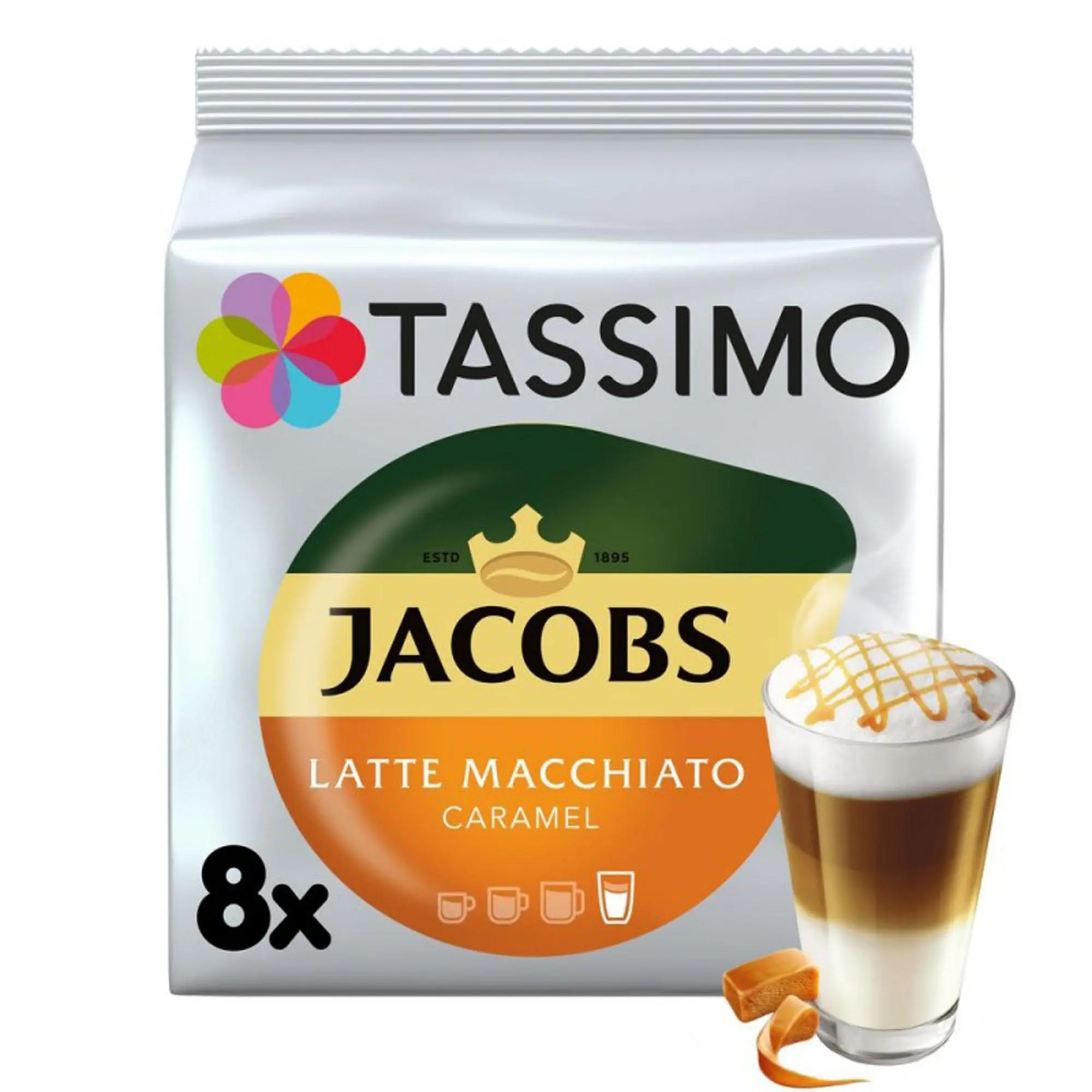 Kapsułki Tassimo Latte Macchiato Caramel 16szt.