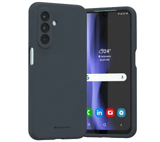Mercury Silicone do Galaxy A26 Granatowy