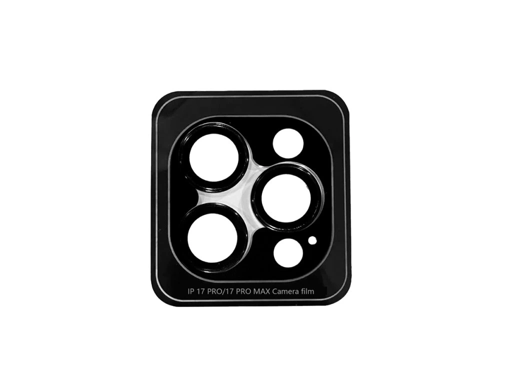 Szkło ochronne Winner WG na obiektyw iPhone 17 Pro Max Czarny