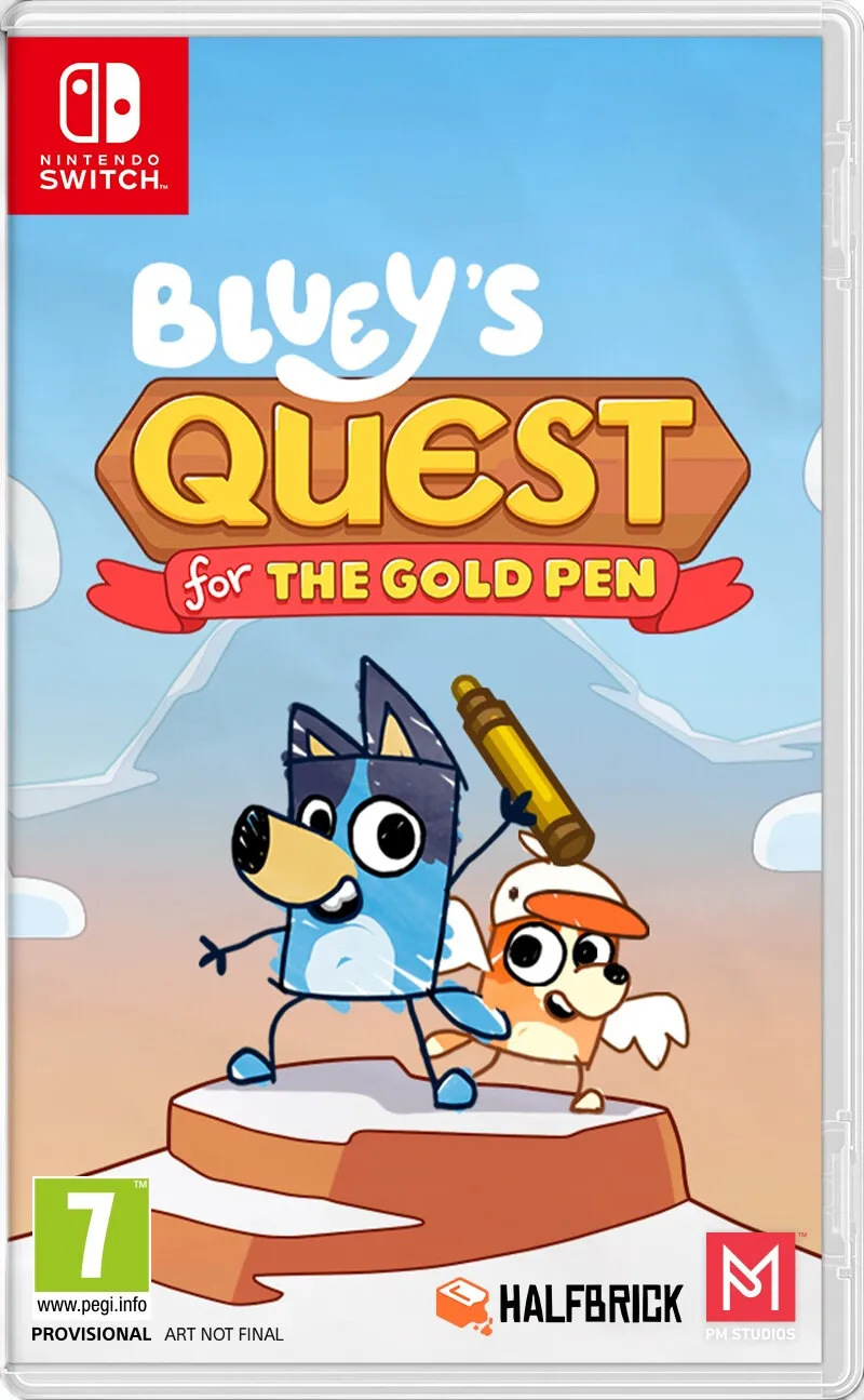 Bluey's Quests for the Gold Pen Gra na Nintendo Switch