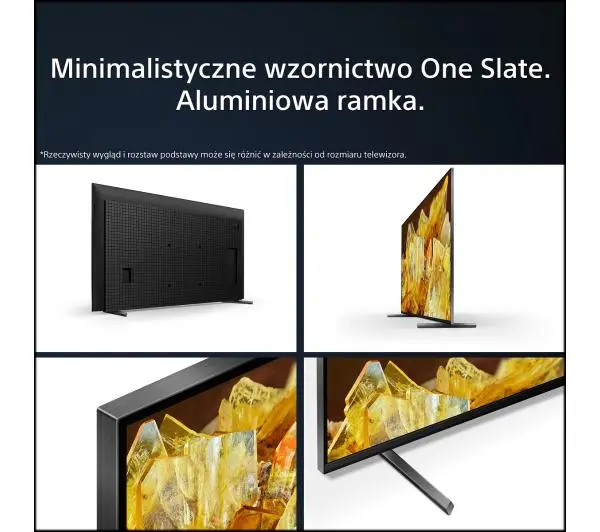 Sony XR-85X90L 85" Full Array LED 4K 120Hz Google TV Dolby Vision Dolby Atmos HDMI 2.1 DVB-T2 + Soundbar HT-BD60 - Kup na Raty - RRSO 0%