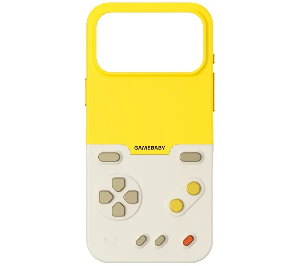 GAMEBABY AF4004 z kontrolerem do iPhone 17 Pro Max Żółty