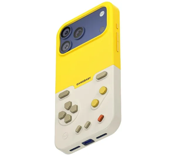 GAMEBABY AF4004 z kontrolerem do iPhone 17 Pro Max Żółty