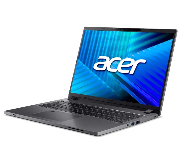 Acer TravelMate P2 16 TMP216-71-G3-TCO 16" Ultra 5 125H 16GB RAM 512GB Dysk SSD Win11 Pro Szary Funkcje AI - Kup na Raty - RRSO 0%