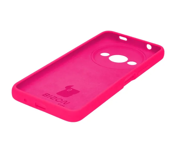 Bizon Soft Case do Xiaomi Redmi A3 4G Neonowy-różowy