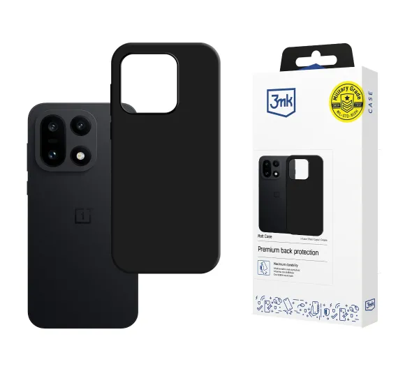 Etui 3MK Matt Case do OnePlus 15 Czarny