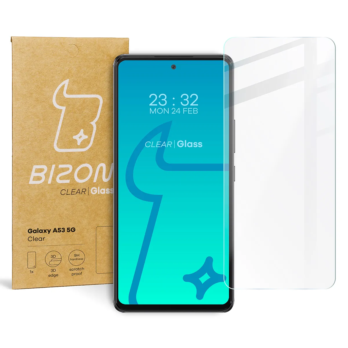 Szkło hartowane Bizon Clear do Samsung Galaxy A53 5G