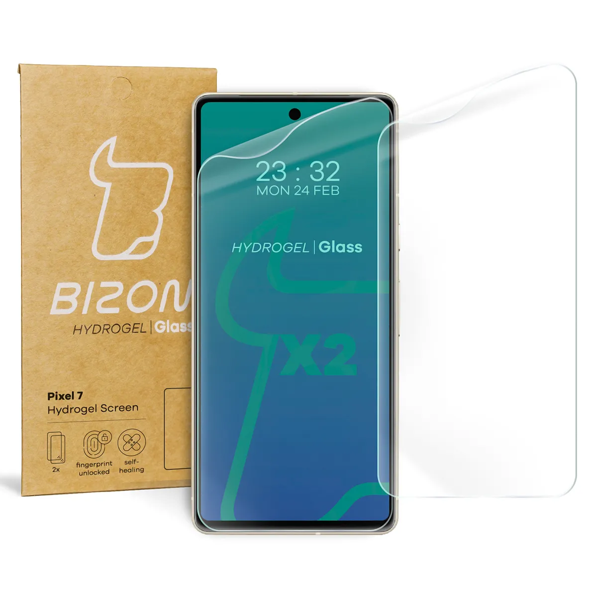 Folia hydrożelowa Bizon na ekran Hydrogel Front do Google Pixel 7