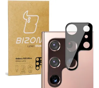 Szkło ochronne Bizon na aparat Silk Lens do Samsung Galaxy S22 Ultra