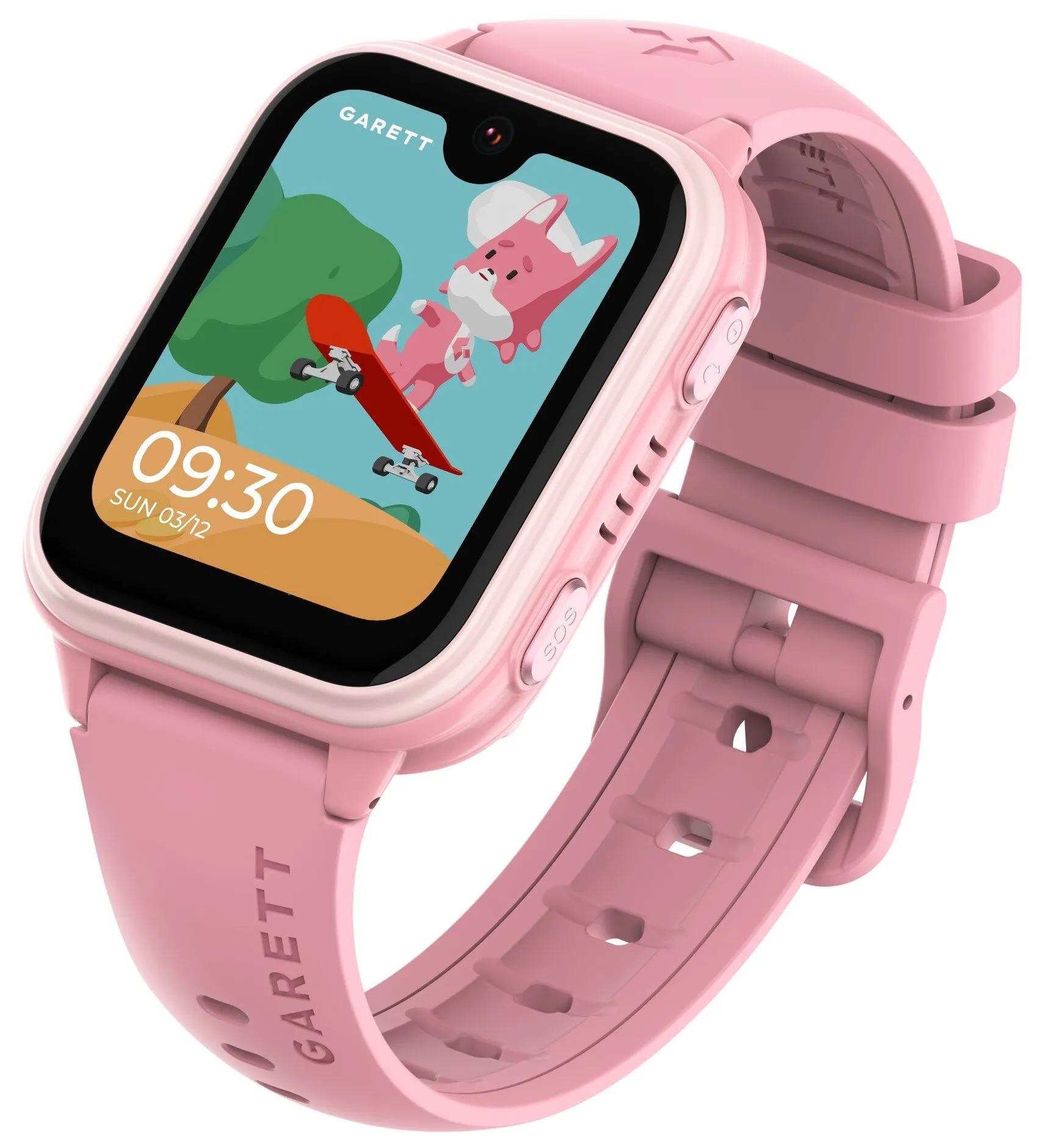 Smartwatch Garett Kids Vibe AI 4G Różówy
