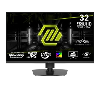 MSI MAG 322URDF E16 31,5" 4K Rapid IPS Dual Mode 160Hz/320Hz 0,5ms Funkcje AI Gamingowy - Kup na Raty - RRSO 0%