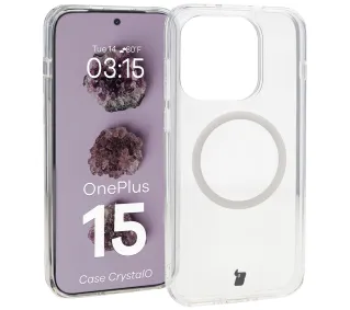Bizon CrystalO do OnePlus 15 Przezroczysty