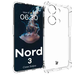 Etui Bizon Salpa do OnePlus Nord 3 Przezroczysty