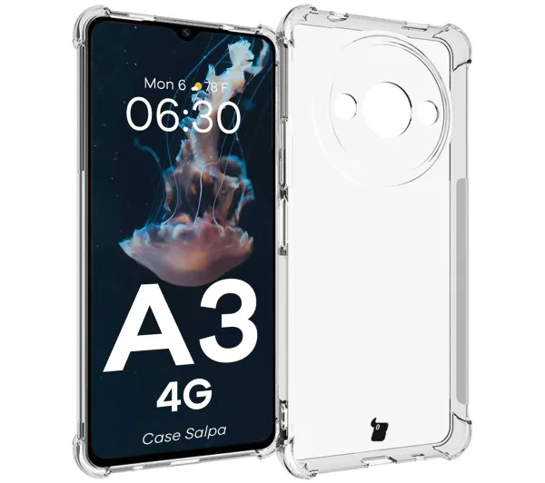 Bizon Salpa do Xiaomi Redmi A3 4G Przezroczysty