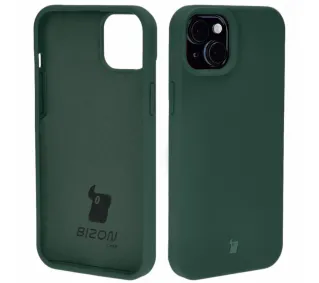 Bizon Soft Case do Apple iPhone 15 Plus Ciemnozielony