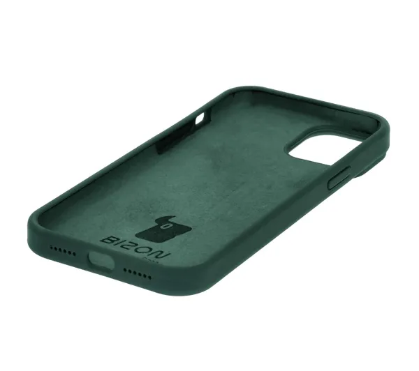 Bizon Soft Case do Apple iPhone 15 Plus Ciemnozielony