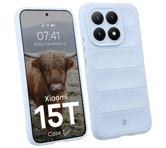 Etui Bizon Tur do Xiaomi 15T Jasnoniebieski