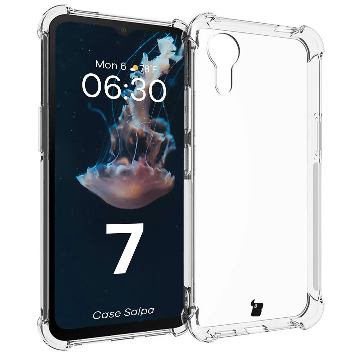 Etui Bizon Salpa do Samsung Galaxy Xcover7 Przezroczysty