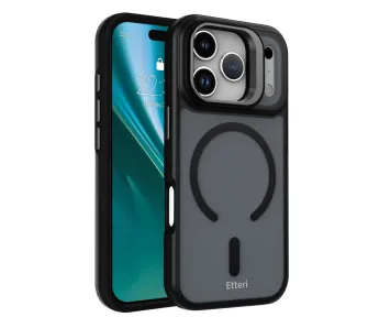 Etui Etteri Morning Fog do iPhone 17 Pro Max Czarny