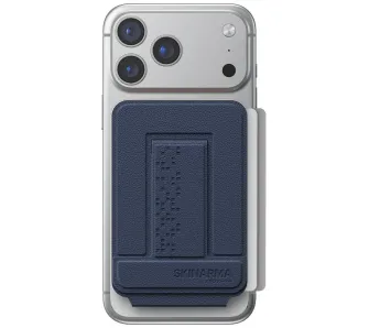 Etui Skinarma Axis magnetyczny składany tripod Granatowy