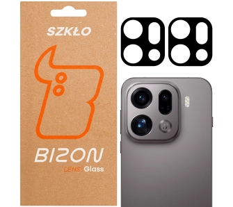 Szkło ochronne Bizon na aparat Silk Lens do Oppo Find X9 Pro
