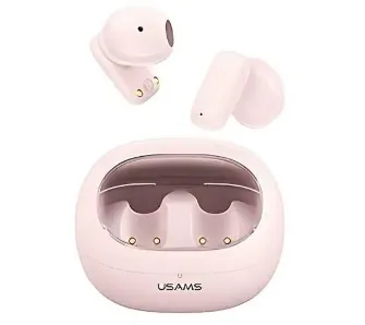 Słuchawki bezprzewodowe USAMS TD 22 Series TWS Douszne Bluetooth 5.3 Różowy