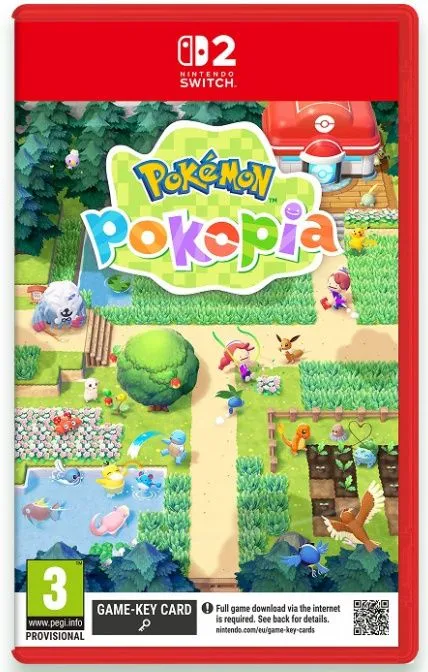 Pokémon Pokopia + Uchwyt na telefon + Naklejki Gra na Nintendo Switch 2