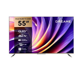 Telewizor Dreame 55Q100 55" QLED 4K 120Hz HSR Google TV Funkcje AI Dolby Vision Dolby Atmos HDMI 2.1 DVB-T
