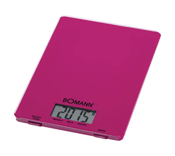 Wagi kuchenne - Bomann KW 1515 CB Tarowanie 5kg Różowy