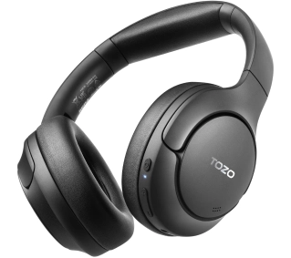 Tozo H10 Nauszne Bluetooth 5.3 Czarny