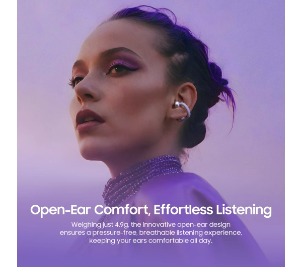 Tozo OpenOrb Przewodnictwo powietrzne Bluetooth 5.4 Fioletowy