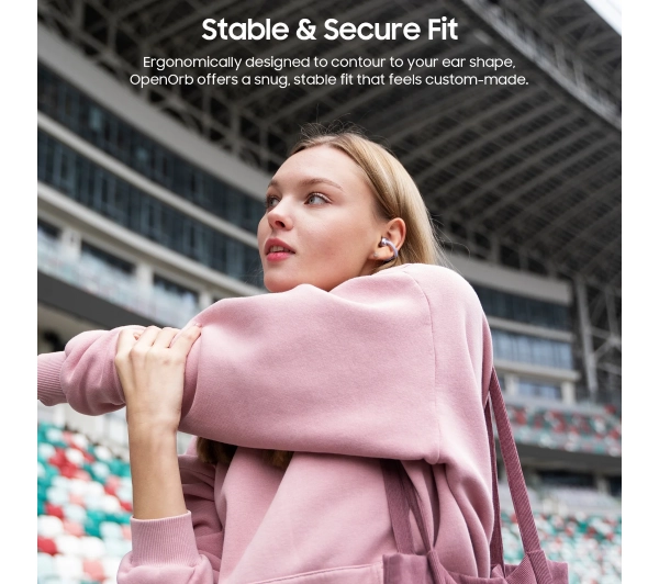 Tozo OpenOrb Przewodnictwo powietrzne Bluetooth 5.4 Fioletowy