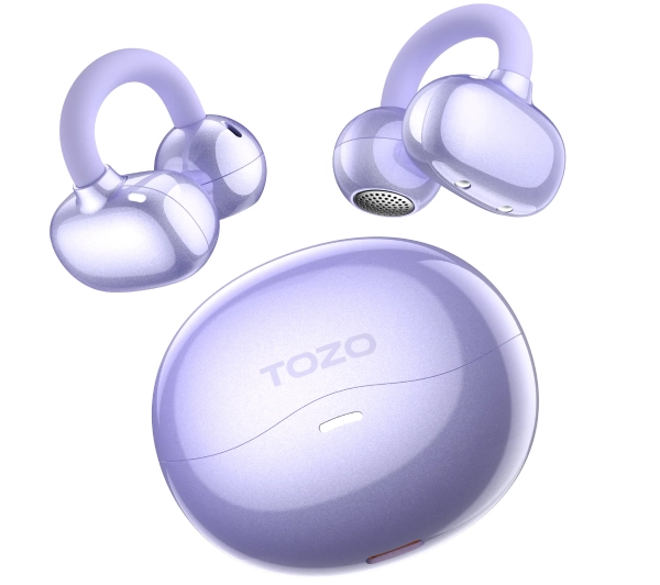Tozo OpenOrb Przewodnictwo powietrzne Bluetooth 5.4 Fioletowy
