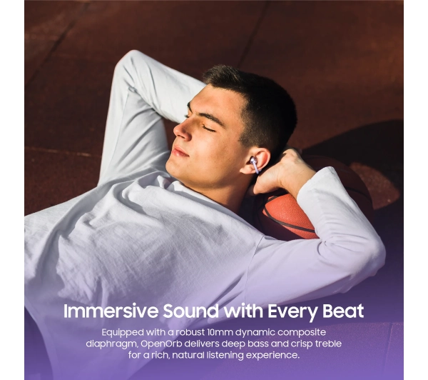 Tozo OpenOrb Przewodnictwo powietrzne Bluetooth 5.4 Fioletowy