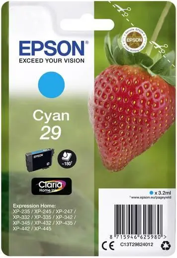 Tusz Epson T2982 Błękitny 3,2 ml